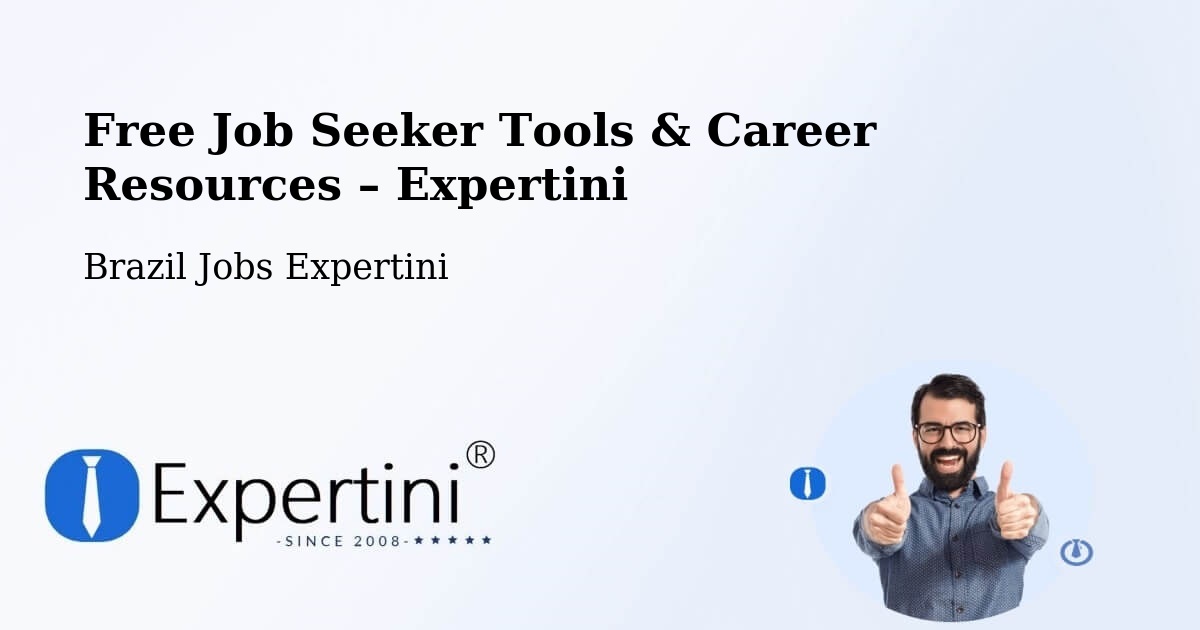 Free Job Seeker Tools & Career Resources – Mesquita - Mesquita, Brazil Jobs Expertini